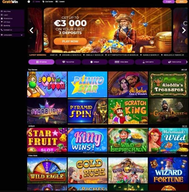 gratowin casino